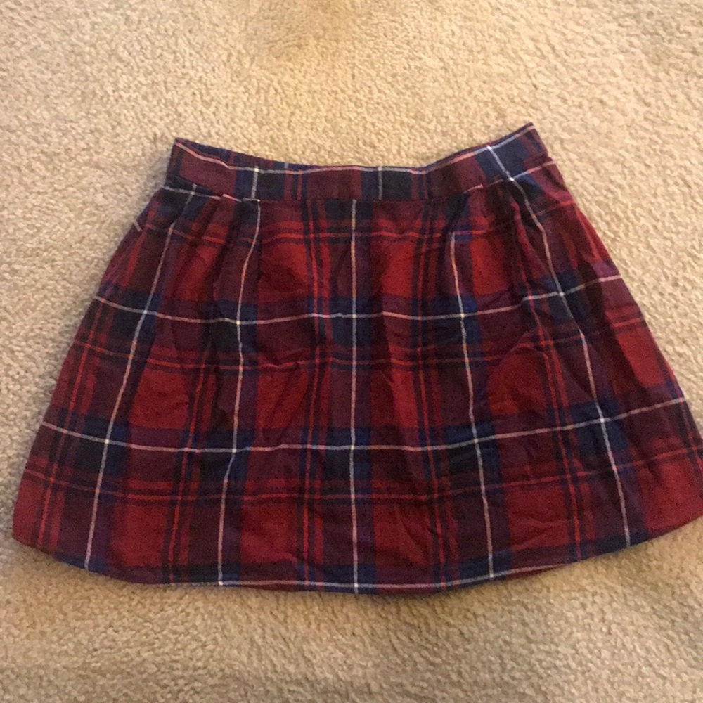 Old Navy Plaid Mini skirt size large